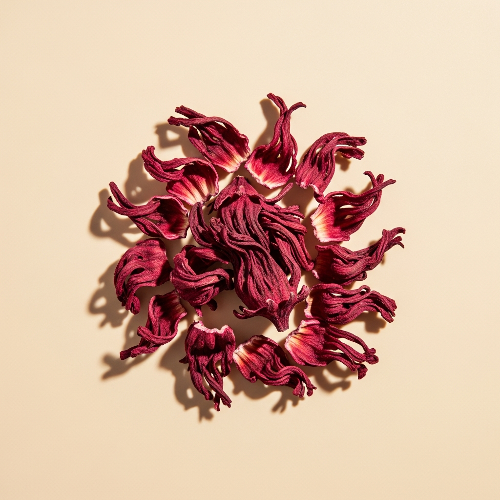 Vibrant red hibiscus flowers in bloom